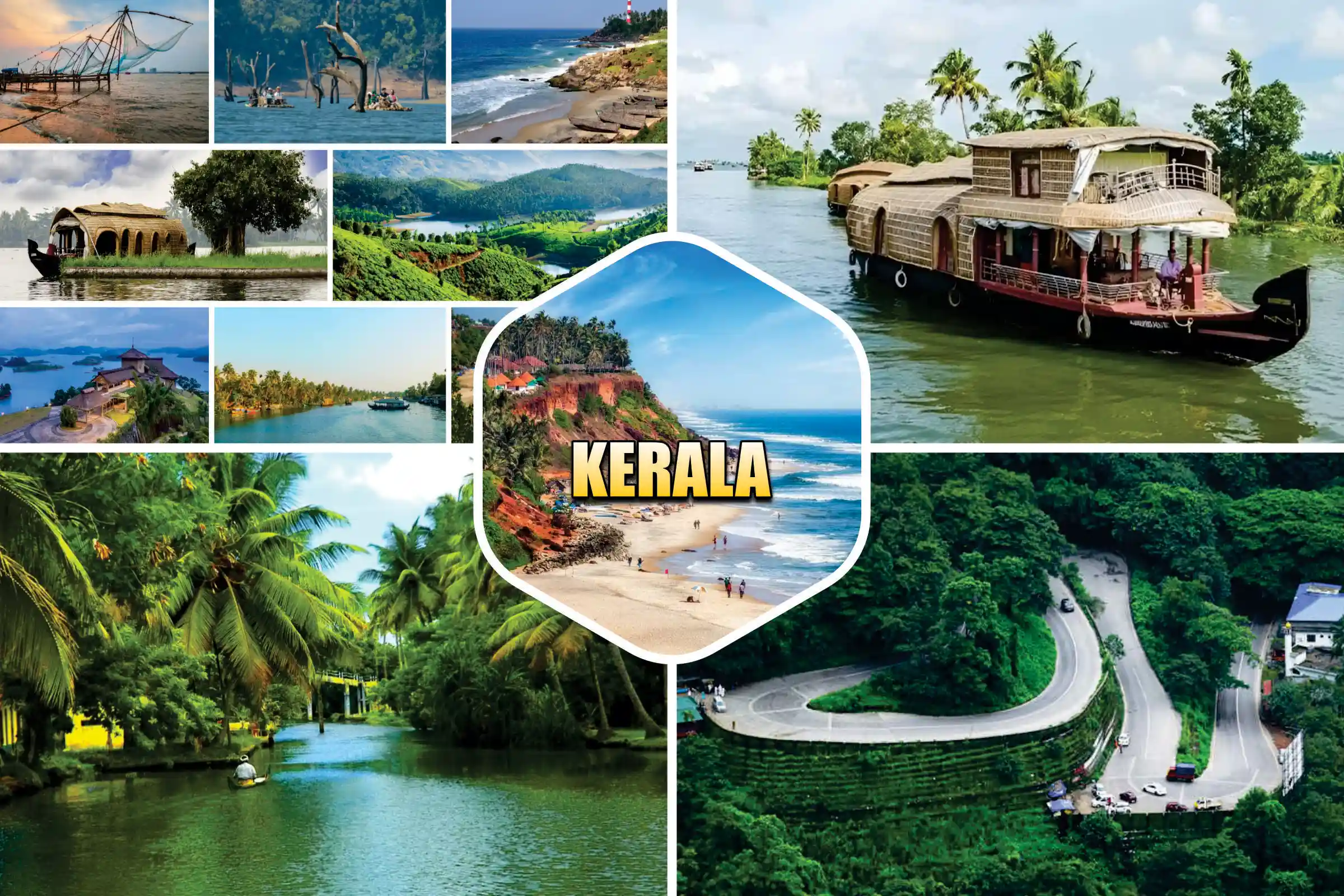 Kerala – God’s Own Country of Backwaters and Bliss